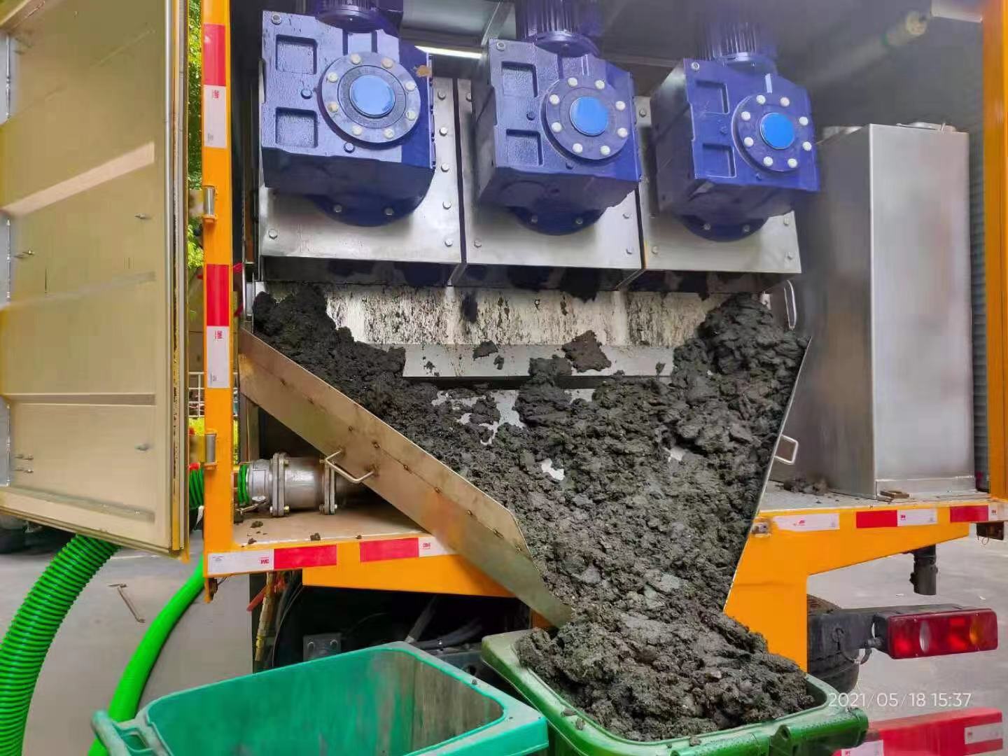 大同化粪池清掏城市维护站-泥浆净化干湿分离处理